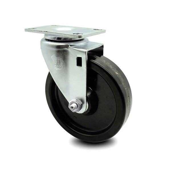 5 Inch Phenolic Wheel Swivel Top Plate Caster